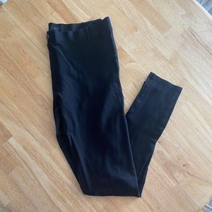 Betabrand Dress Pant Yoga Pants (black, skinny)